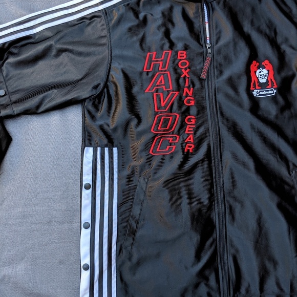 Boxing Jacket Streetwear Athletic Convertible - Picture 2 of 7